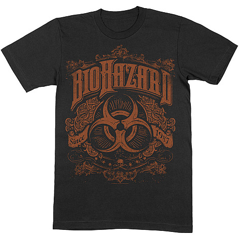 Biohazard tričko, Since 1987 Black, pánské
