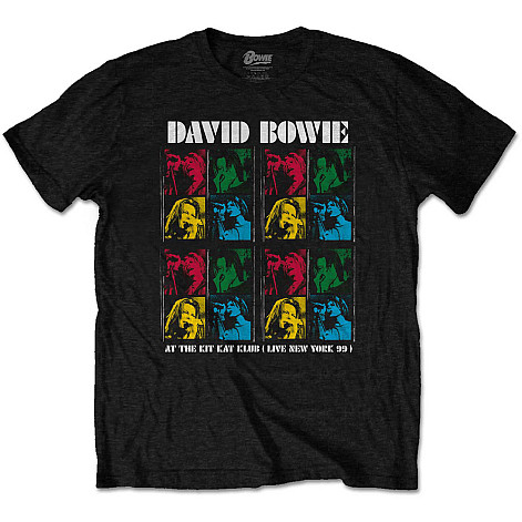 David Bowie tričko, Kit Kat Klub Black, pánské