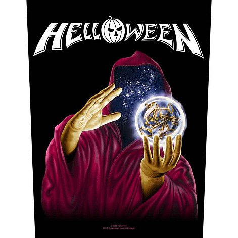 Helloween nášivka na záda CO+PES 30x27x36 cm, Keeper Of The Seven Keys