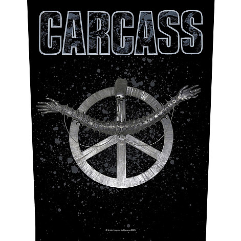 Carcass nášivka na záda 30x27x36 cm, Heartwork