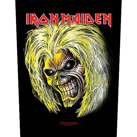 Iron Maiden nášivka na záda 30x27x36 cm, Killers Eddie, unisex