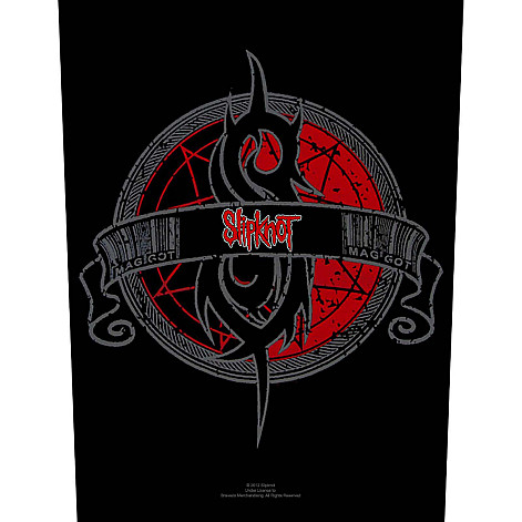 Slipknot nášivka na záda 30x27x36 cm, Crest