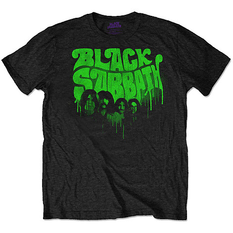 Black Sabbath tričko, Graffiti Black, pánské