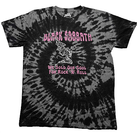 Black Sabbath tričko, We Sold Our Soul For Rock N' Roll Wash Black, pánské
