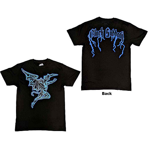 Black Sabbath tričko, Lightning Henry BP Black, pánské