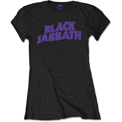Black Sabbath tričko, Wavy Logo Vintage Girly, dámské