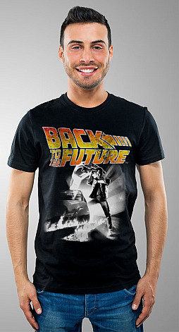 Back to the Future tričko, Poster, pánské