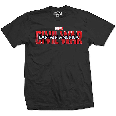 Captain America tričko, Civil War Movie Logo, pánské