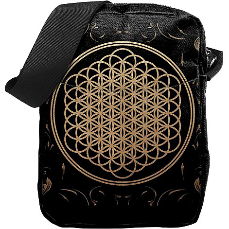 Bring Me The Horizon Crossbody Bag PES 21/16/5,5 cm, Flower Of Life Black