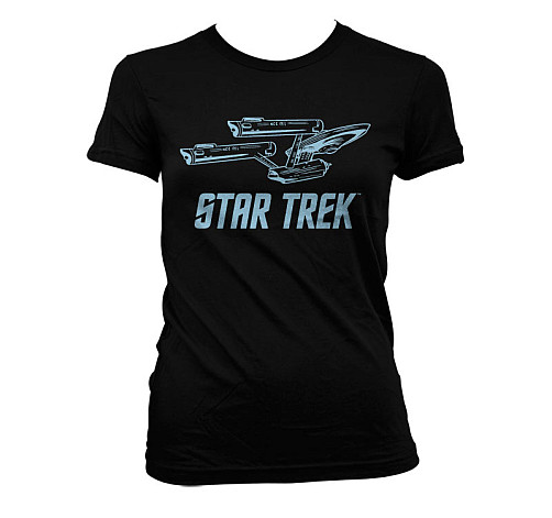 Star Trek tričko, Enterprise Ship Girly, dámské