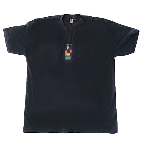 Coldplay tričko, Coloured Squares Navy, pánské