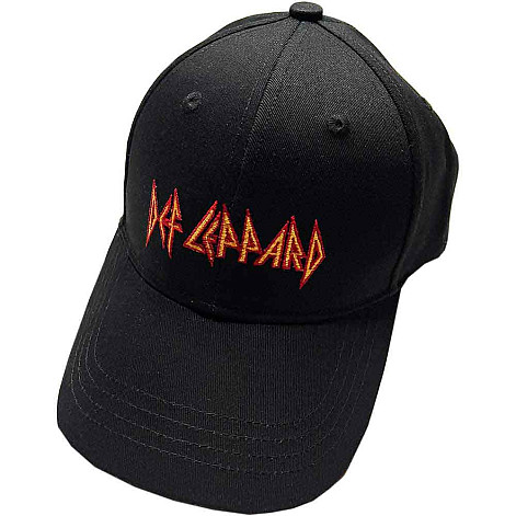 Def Leppard kšiltovka, Text Logo Black, unisex