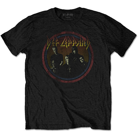 Def Leppard tričko, Vintage Circle, pánské