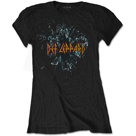 Def Leppard tričko, Shatter Girly Black, dámské