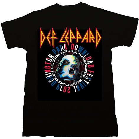 Def Leppard tričko, Download Fest 2019 Ltd., pánské