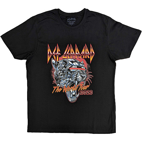 Def Leppard tričko, Tour 2023 Black, pánské