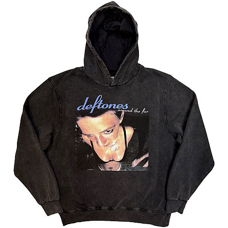 Deftones mikina, Around The Fur Stone Wash Charcoal Grey, pánská