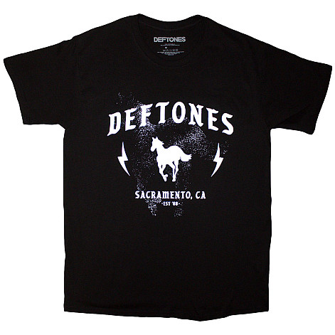 Deftones tričko, Electric Pony Black, pánské