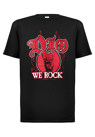 DIO tričko, We Rock Black, pánské