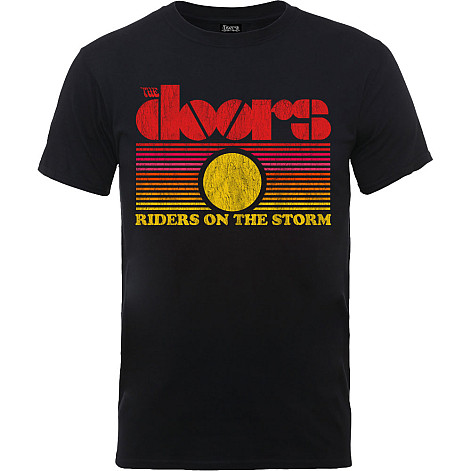 The Doors tričko, Rots Sunset Black, pánské