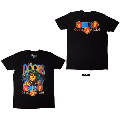 The Doors tričko, Riders On The Storm BP Black, pánské