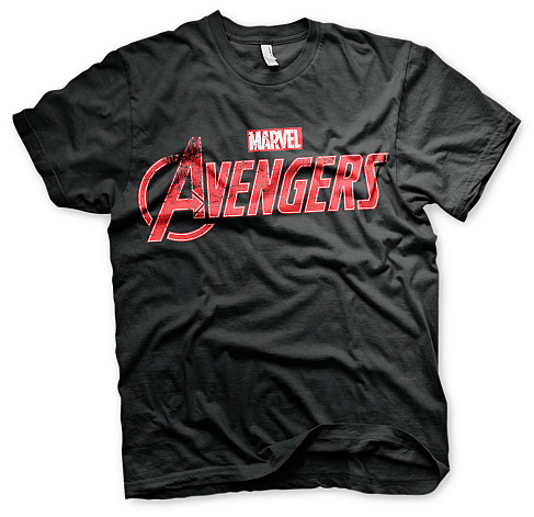 Marvel Comics tričko, Avengers Distressed Logo, pánské