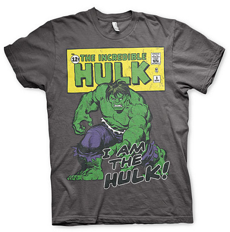 The Hulk tričko, Distressed I Am The Hulk, pánské