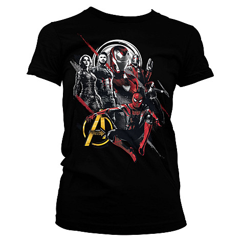 Marvel Comics tričko, Avengers Heroes Girly, dámské