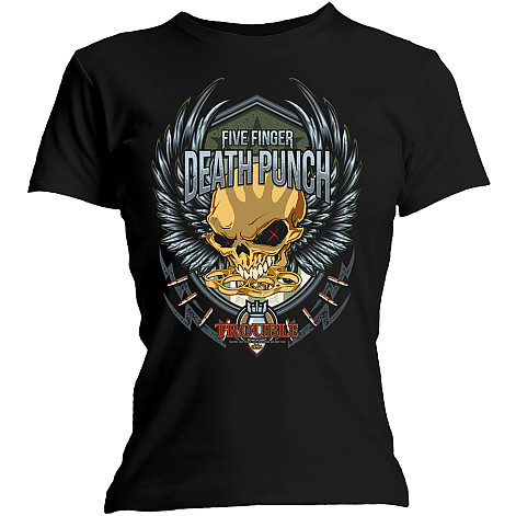 Five Finger Death Punch tričko, Trouble, dámské