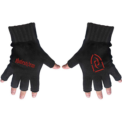 Halestorm bezprstové rukavice, Logo Black