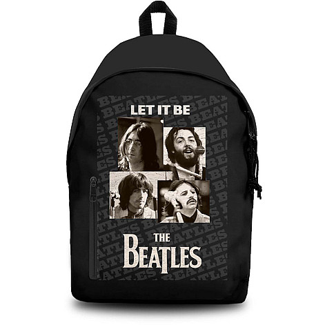 The Beatles batoh PES 43x30x15 cm/580g, Let It Be Black