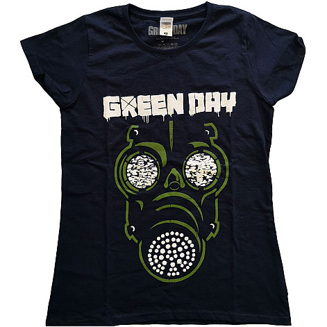 Green Day tričko, Green Mask Girly Blue, dámské