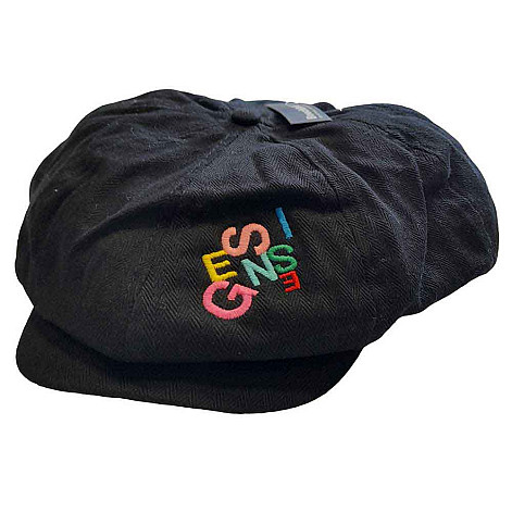 Genesis kšiltovka, Scatter Newsboy Cap Black, unisex