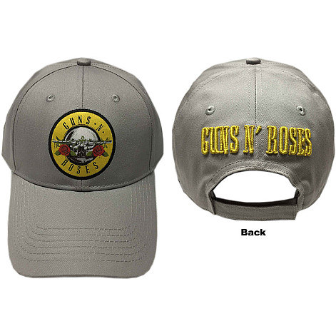 Guns N Roses kšiltovka, Circle Logo Grey