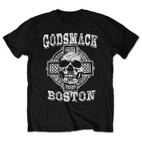 Godsmack tričko, Boston Skull, pánské