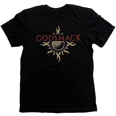 Godsmack tričko, Sun Logo Black, pánské
