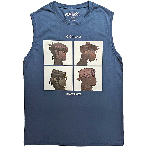 Gorillaz tílko, Demon Days Denim Blue, pánské