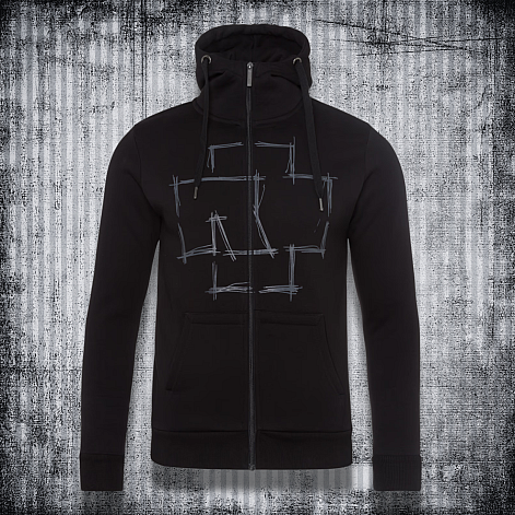 Rammstein mikina, Im Namen Des Herren Zip BP Black, pánská