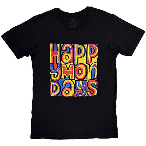 Happy Mondays tričko, Greatest Hits Black, pánské