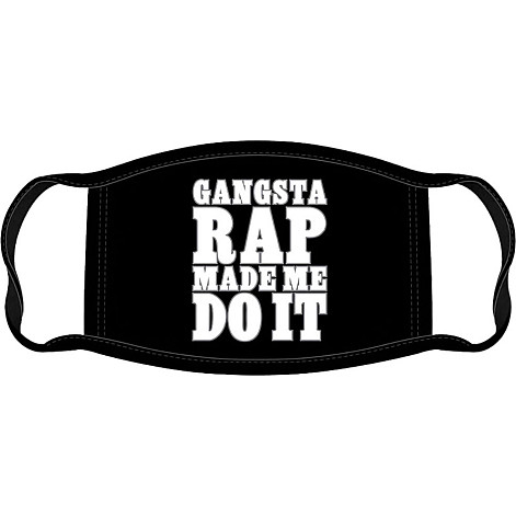 Ice Cube bavlněná rouška na ústa, Gangsta Rap