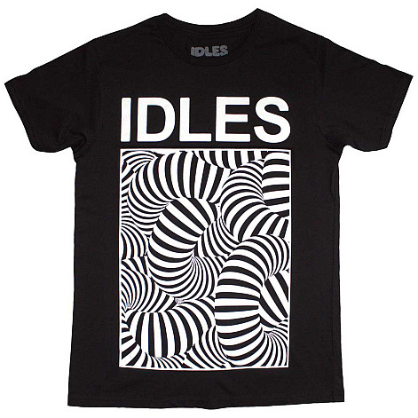 Idles tričko, Psych Tubes Black, pánské