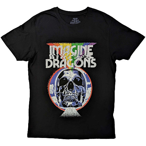 Imagine Dragons tričko, Skull Black, pánské