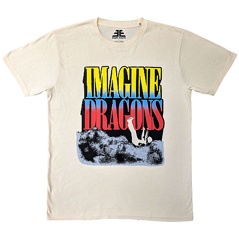 Imagine Dragons tričko, Falling Clouds Natural, pánské