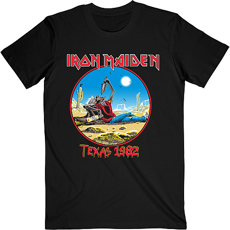 Iron Maiden tričko, The Beast Tames Texas BP Black, pánské