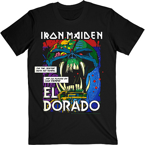 Iron Maiden tričko, El Dorado Black, pánské