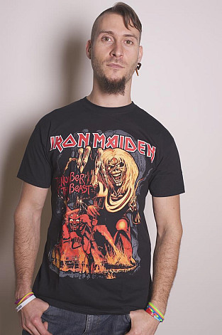 Iron Maiden tričko, Number Of The Beast Graphic, pánské