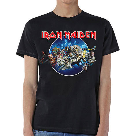 Iron Maiden tričko, Wasted Years Circle, pánské