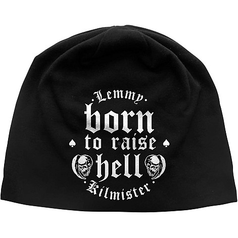 Motorhead zimní bavlněný kulich, Born To Raise Hell Black