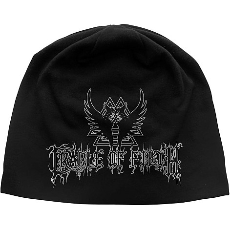Cradle Of Filth zimní bavlněný kulich, Valkyrie Sigil JD Print Black, unisex