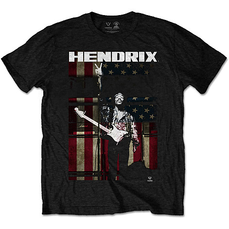 Jimi Hendrix tričko, Peace Flag, pánské